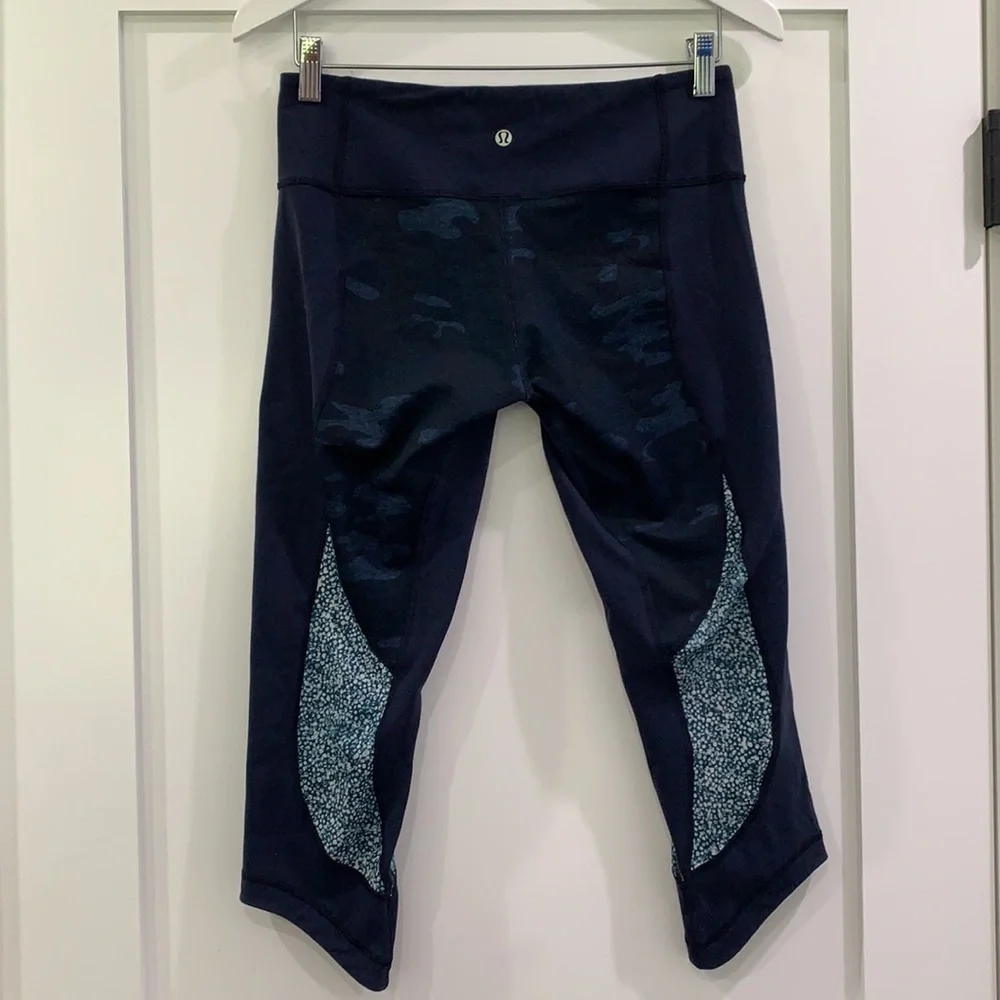 Lululemon Wunder Under Crop Leggings Sz 6